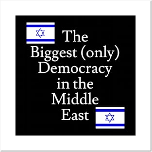 Israel the Democracy Posters and Art